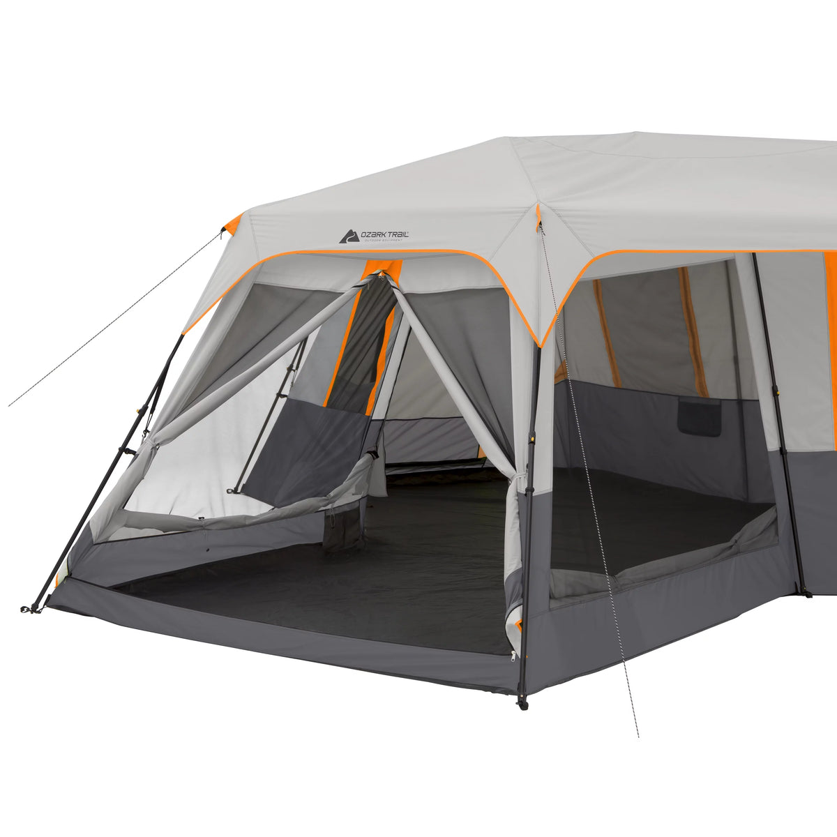 20' x 18' 12-Person 3-Room Instant Cabin Tent with Screen Room E532310