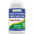 Acetyl L-Carnitine and Alpha Lipoic Acid 750 mg 120 Capsules O178