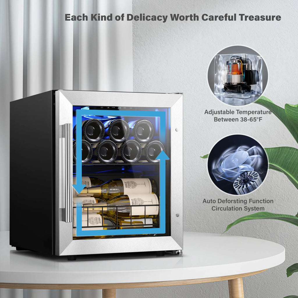 Freestanding 12 Bottle Wine Refrigerator S310134