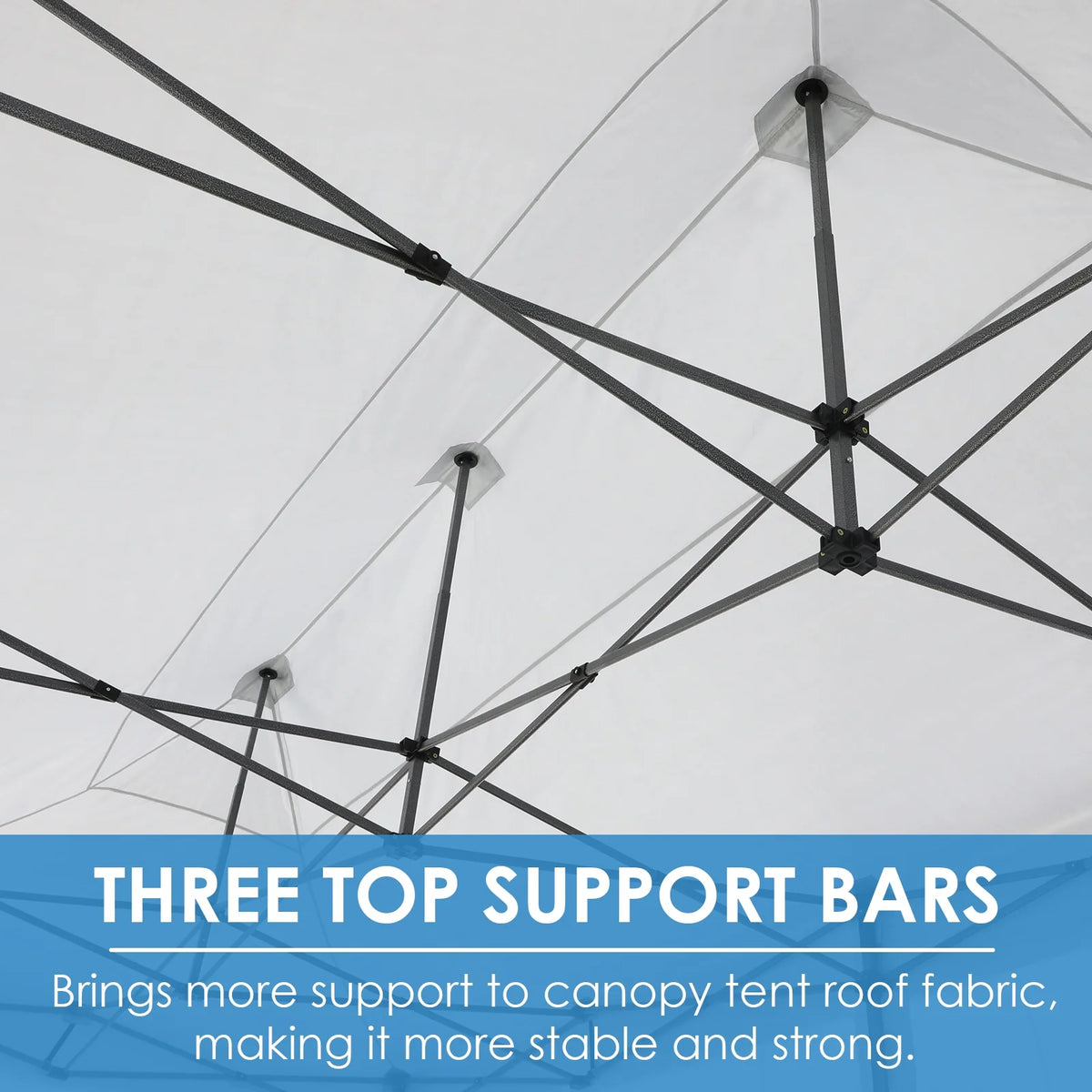 10' x 20' White Pop up Canopy Tent W6162