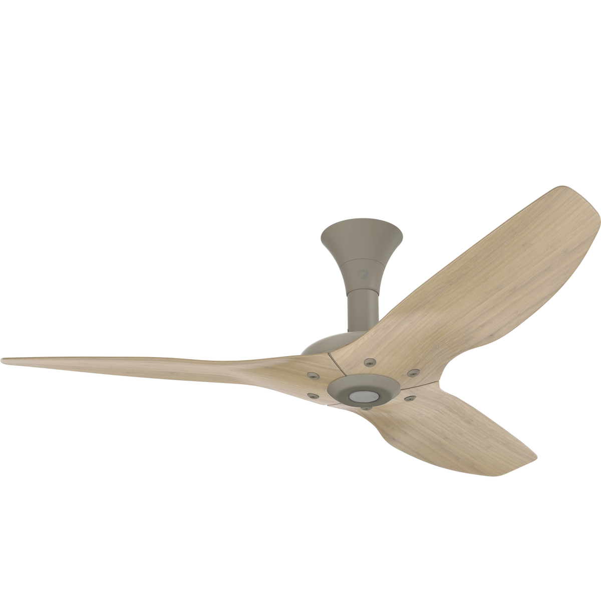 52 Ceiling Fan with Natural Bamboo Blades and Satin Nickel Finish G43535