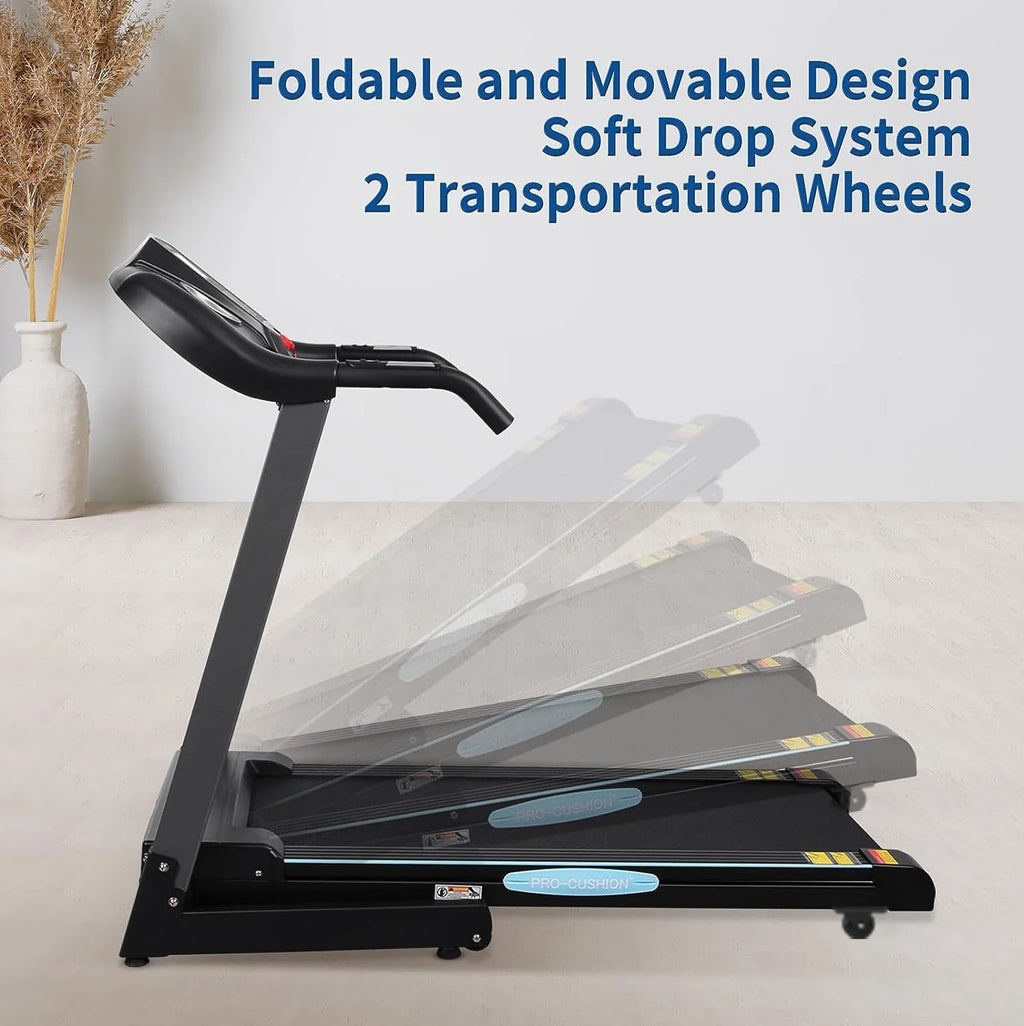 Folding Treadmill with 12-Level Automatic Incline G20869