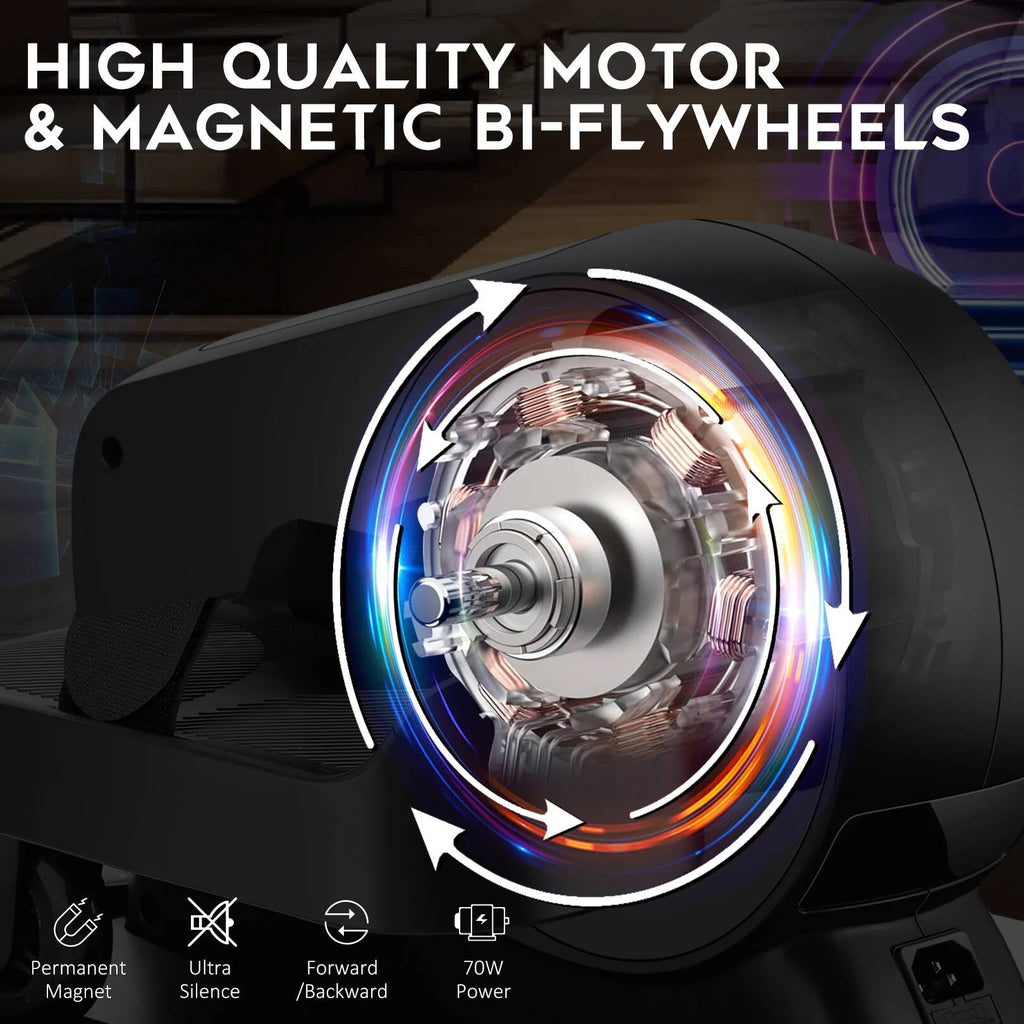 Under Desk Elliptical Machine with Remote Control, 12 Speed 9 Resistance D449594