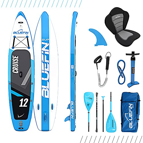 Inflatable Stand Up Paddle Set with Backpack, Paddle, and Pump V9008