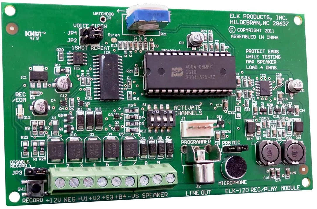 Recordable Voice/Siren Module H4515