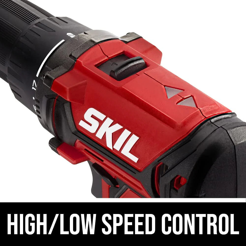 20V 1/2'' Drill Driver Kit with 2.0 Ah Lithium Battery & Charger K555