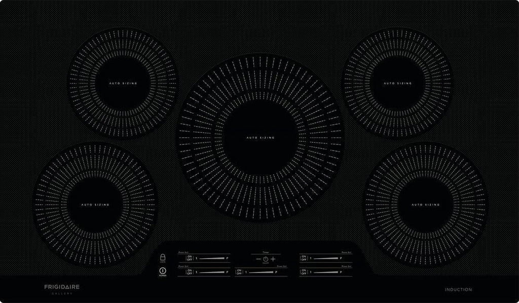 36 Induction Cooktop with 5 Elements in Black O847966
