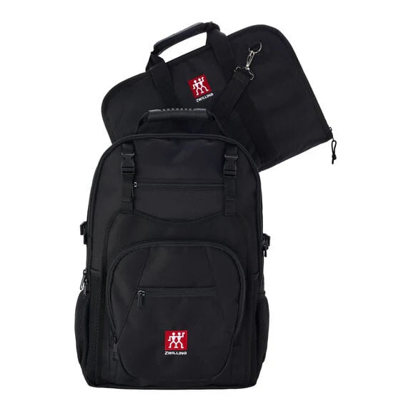 Nylon Backpack with Knife Roll Insert J112