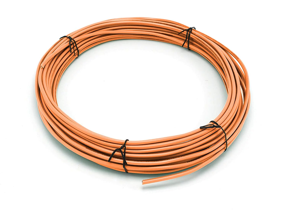 200 Feet Insulated Solid Copper THHN / THWN Wire 10 AWG Orange G132