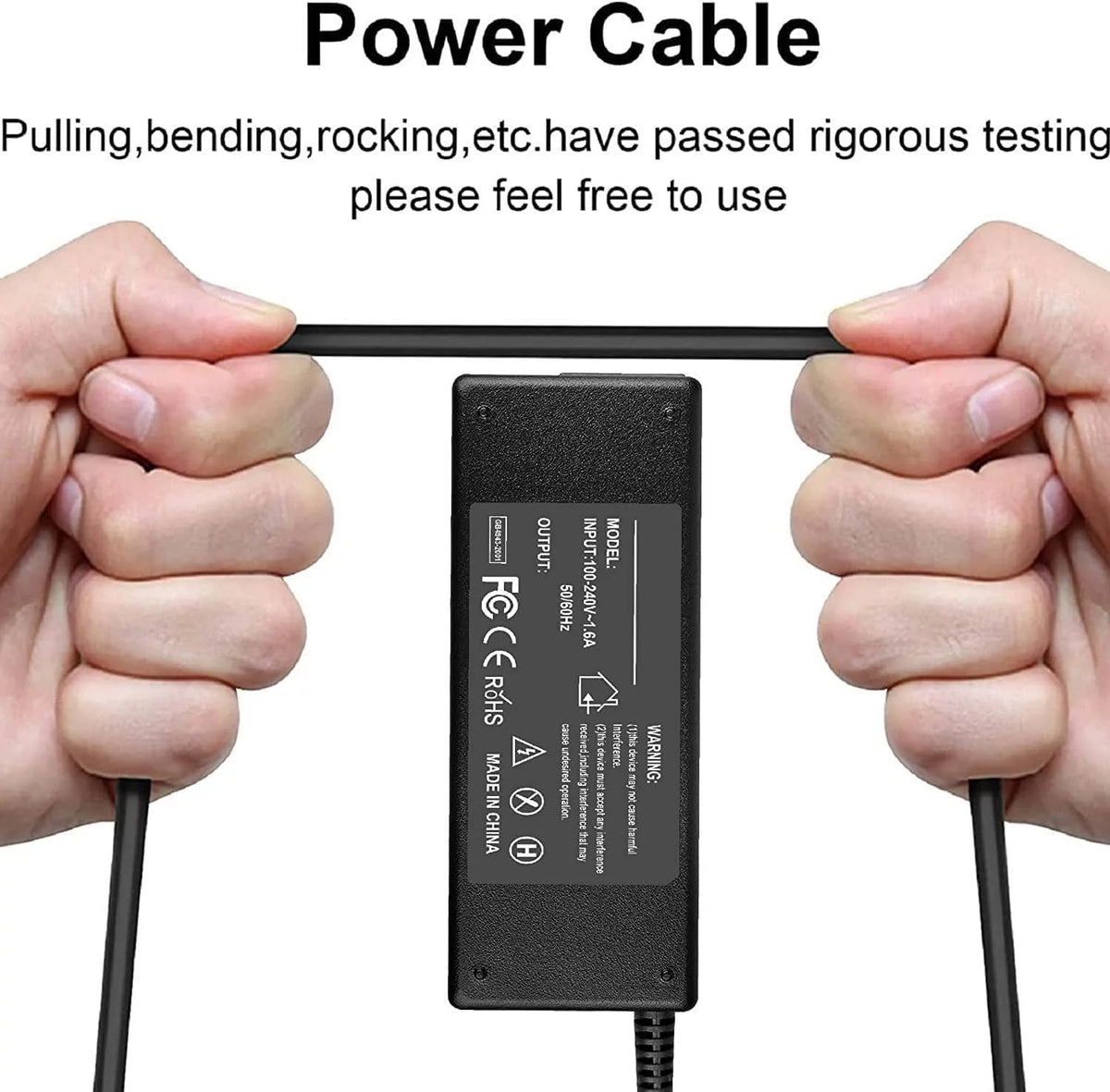 AC / DC Adapter Switching Power Supply Cord Cable Charger with Barrel Round Plug Tip C172101
