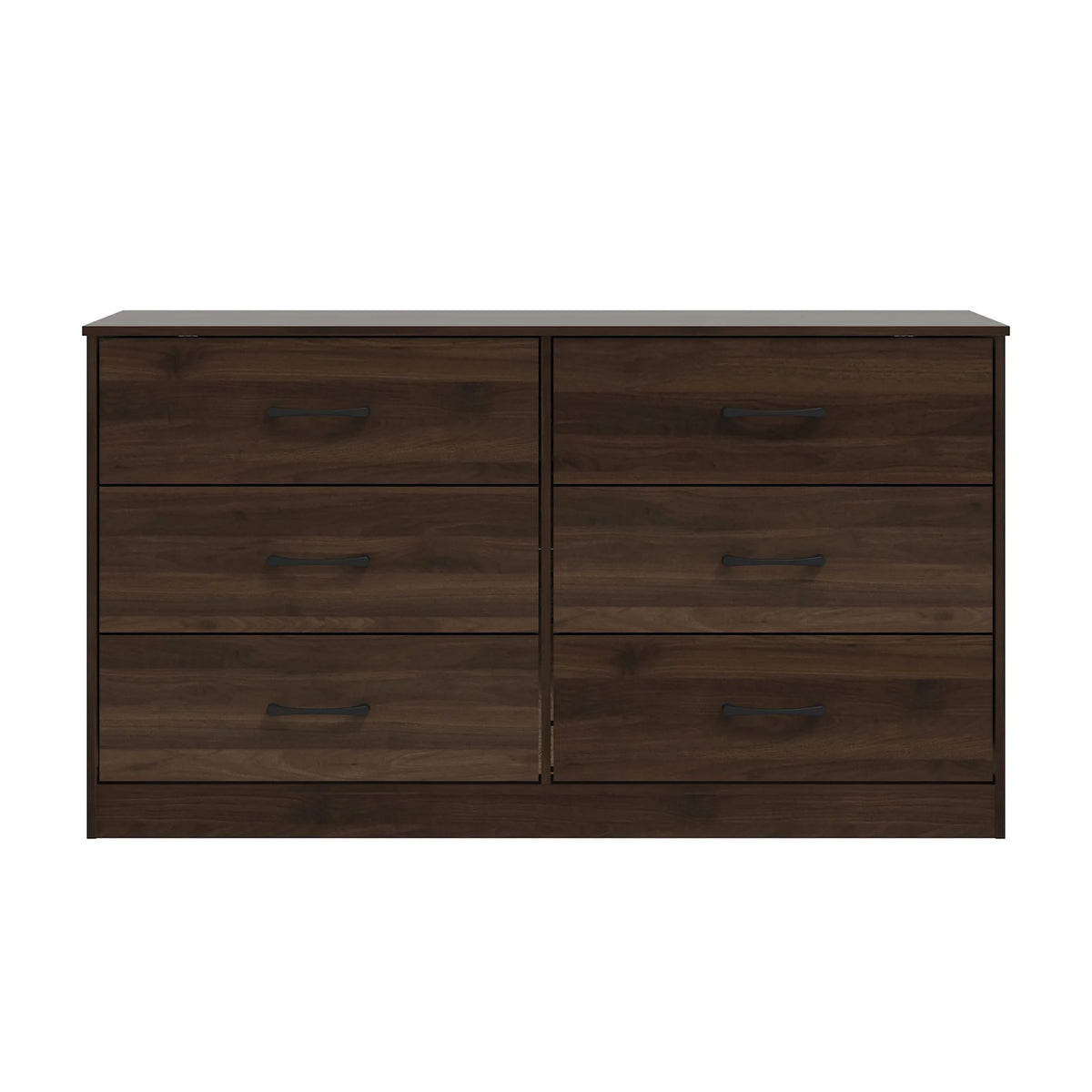 6 Drawer Dark Walnut Dresser R797325
