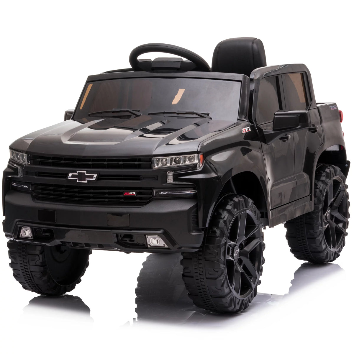 12V Battery Powered Licensed Chevrolet Silverado Truck - Red L104