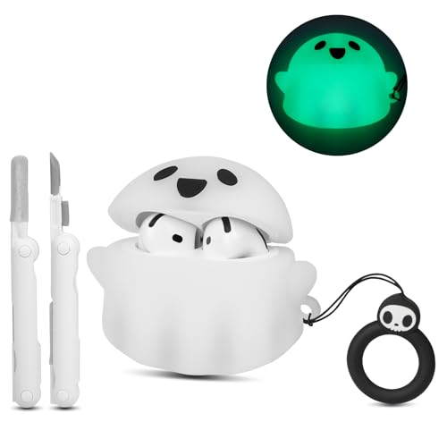 Glow in The Dark Soft Silicone Case Cover for AirPods 4 E718
