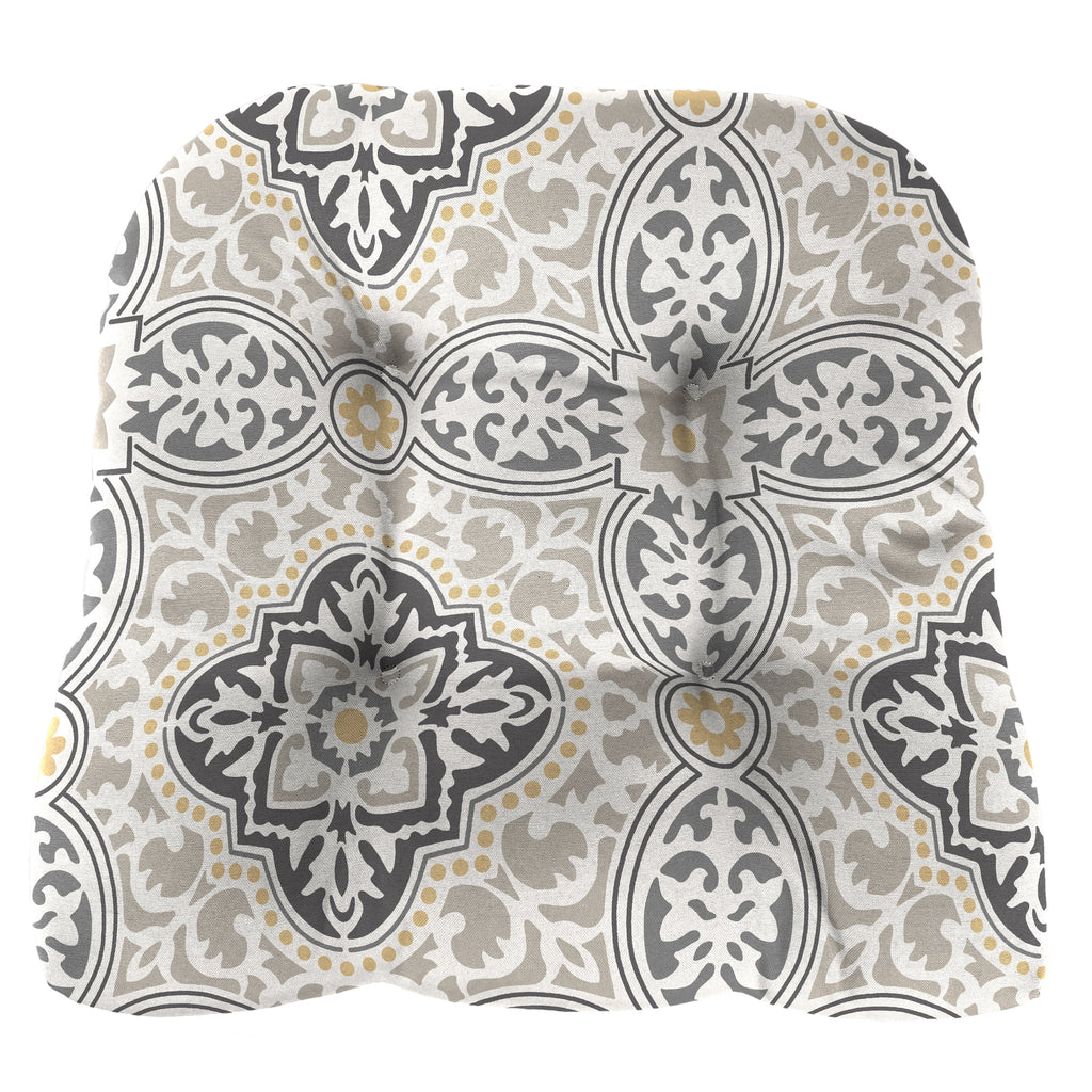 3-Piece Grey Tufted Outdoor Cushion Set G1697