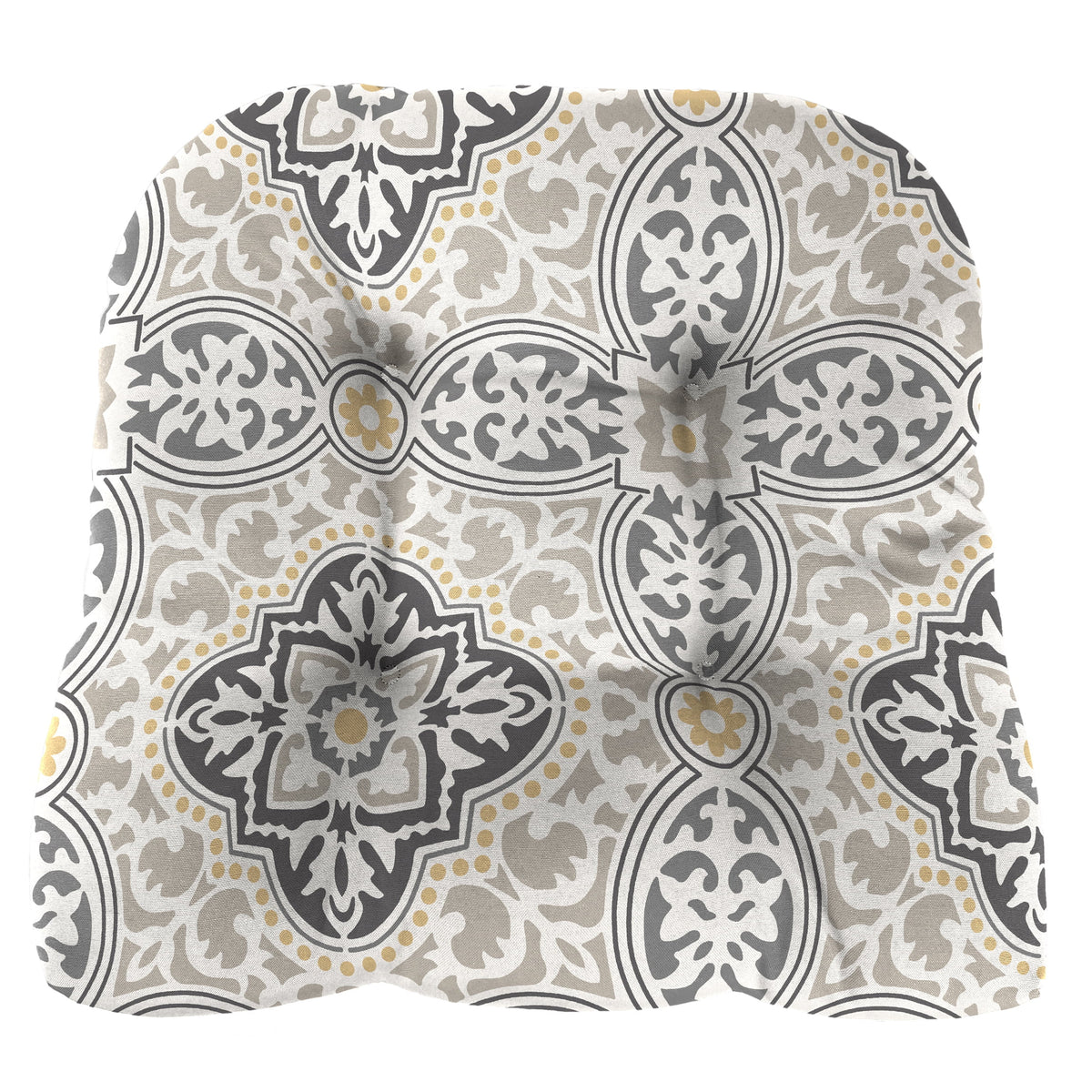 3-Piece Grey Tufted Outdoor Cushion Set G1697