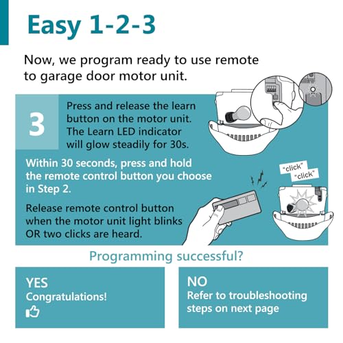 Universal Garage Door Opener Remote I635