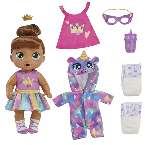 Brown Hair Baby Doll Playset, 11 Inches Q7402