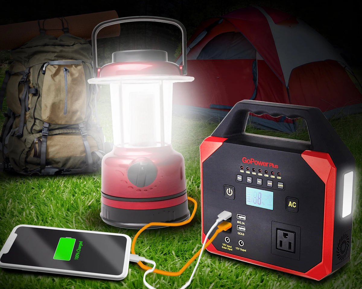 45000 mAh Emergency Power Station with AC Outlet and USB Ports X87051
