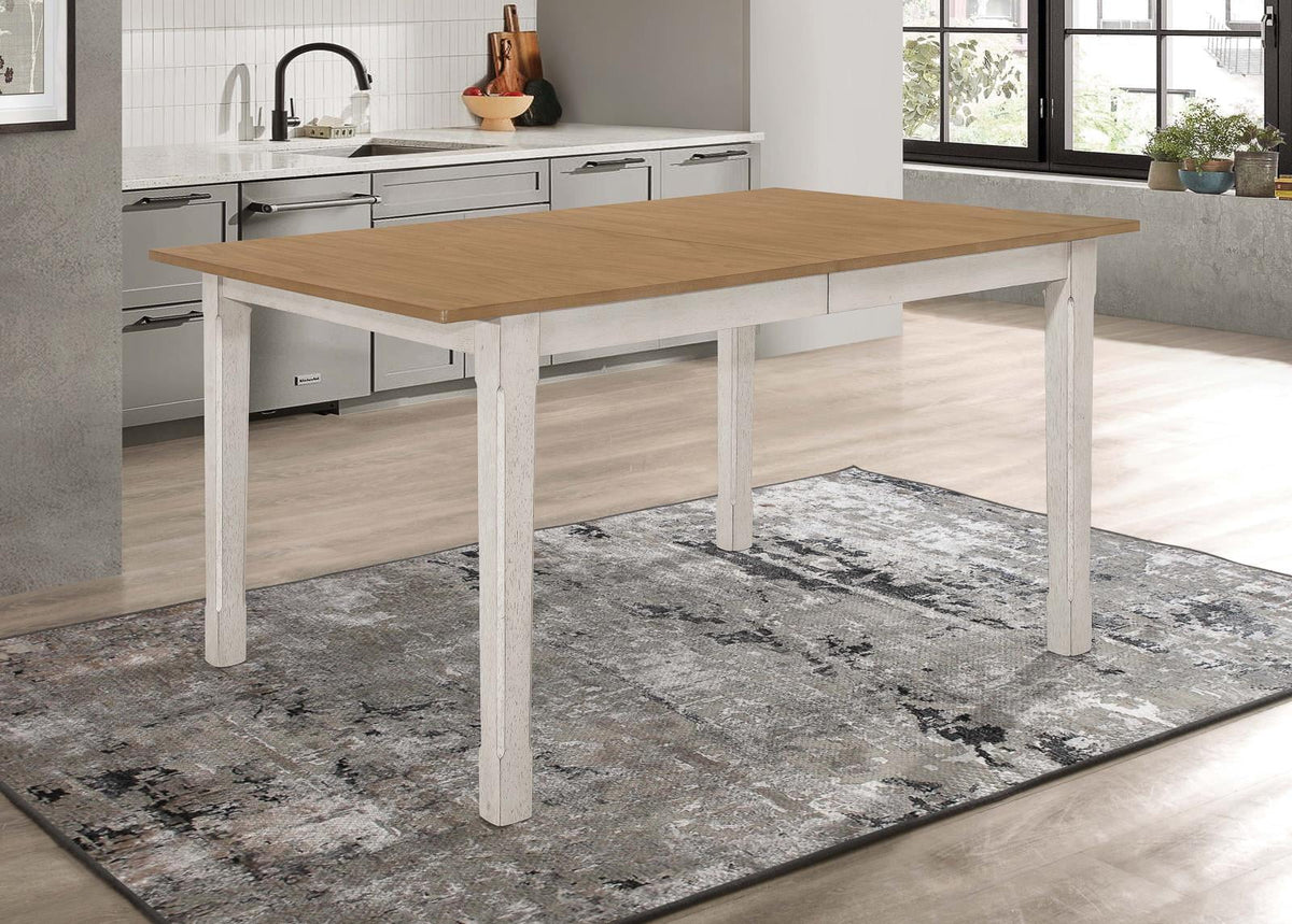 Rectangular Dining Table with Butterfly Leaf Z1623