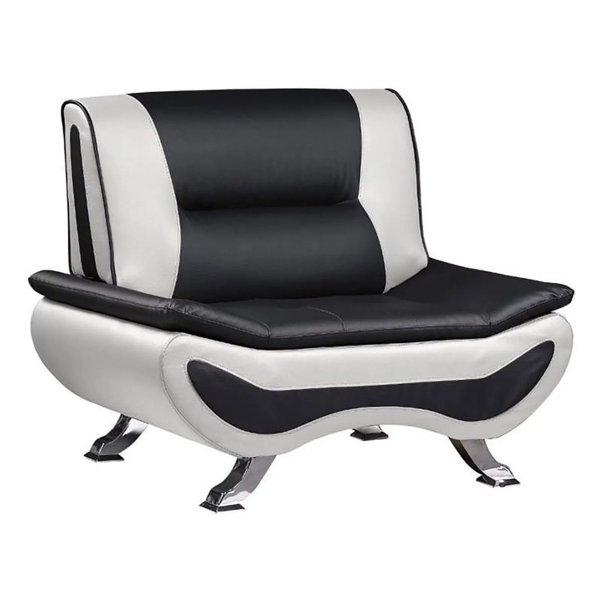 Faux Leather Accent Chair Q32434