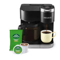 Single Serve and Carafe Coffee Maker O2059