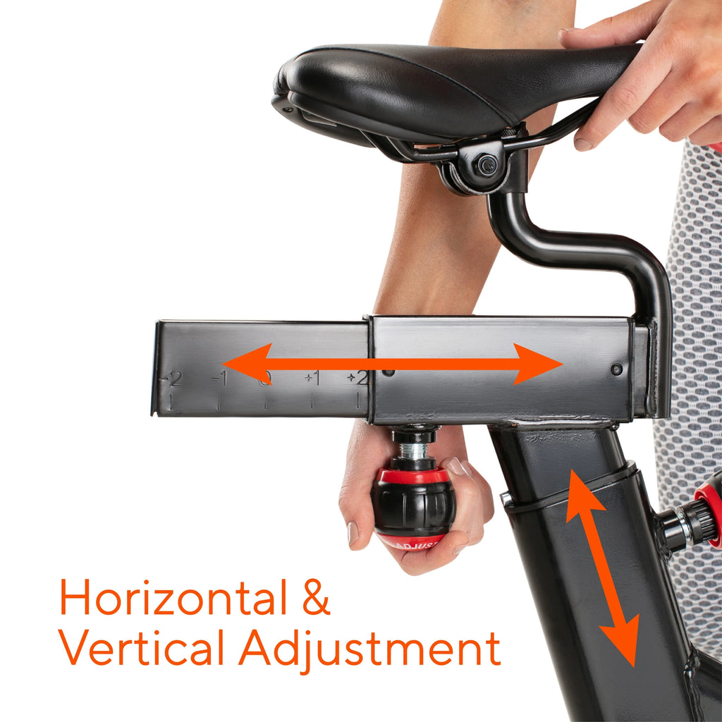 Indoor Cycle with Interchangeable Racing Seat T4948