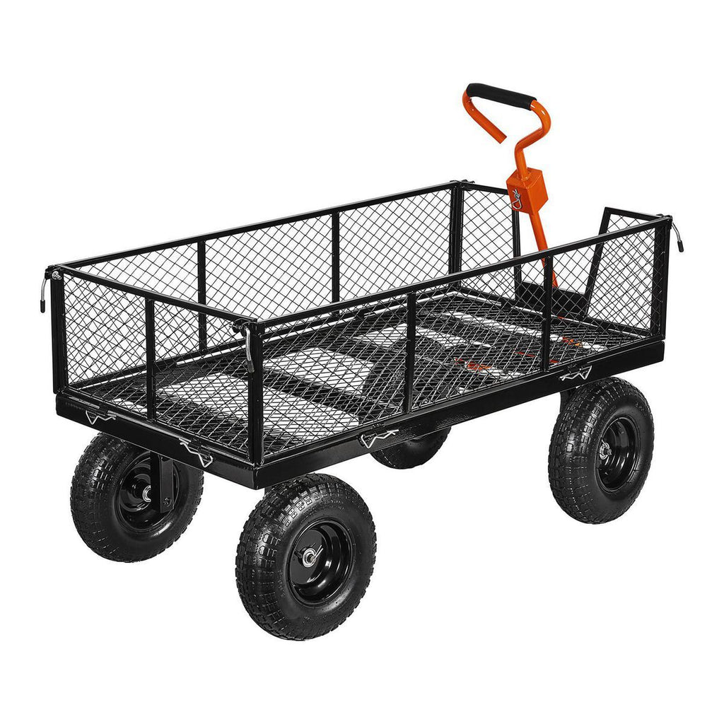 1200 lb. Capacity Steel Utility Cart with Removable Sides A3132