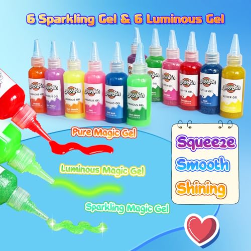 Magic Water Elf Toy Kit with 24 Magic Gels and 16 Sea Creature Molds J3789