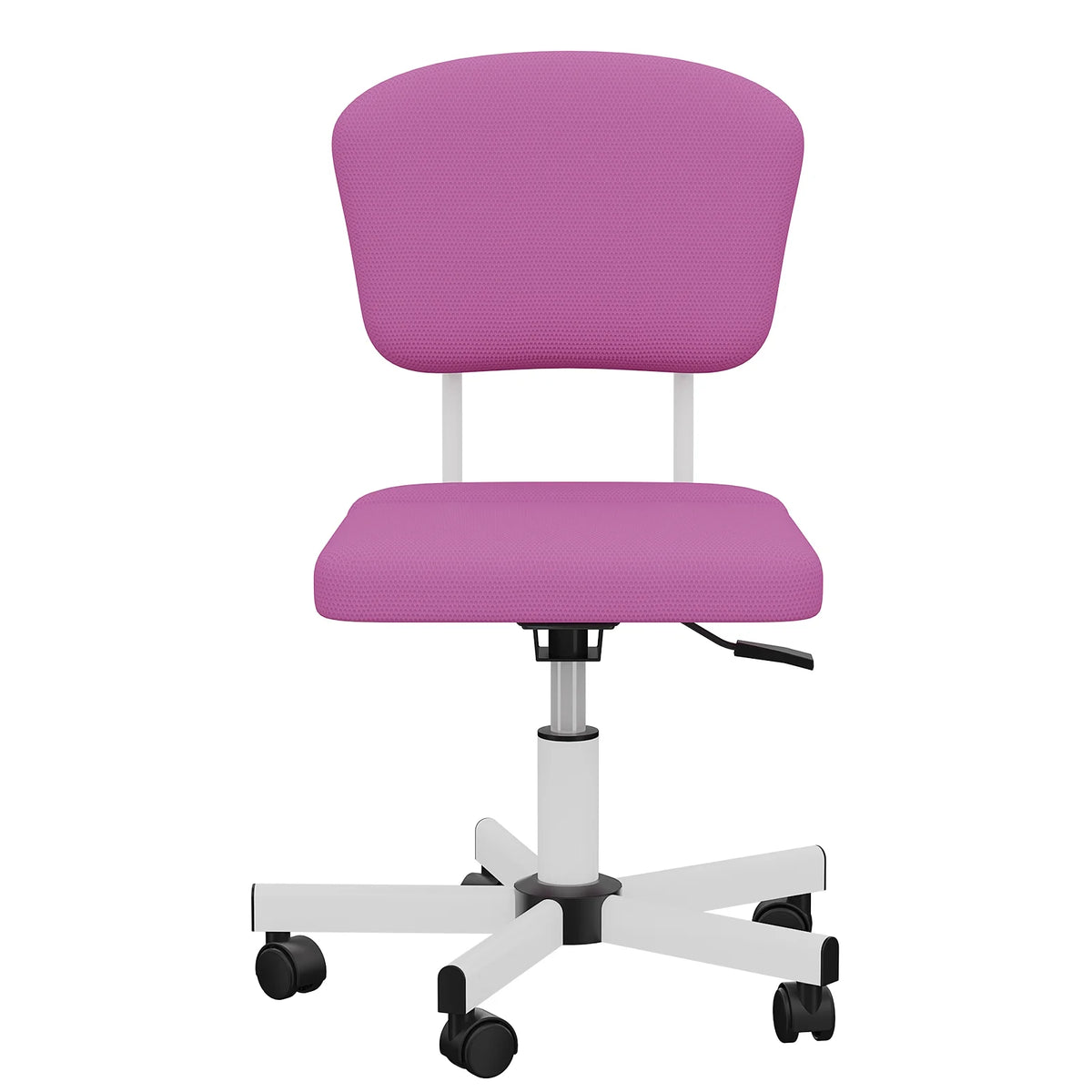 Pink Ergonomic Office Chair with Lumbar Support Y8495