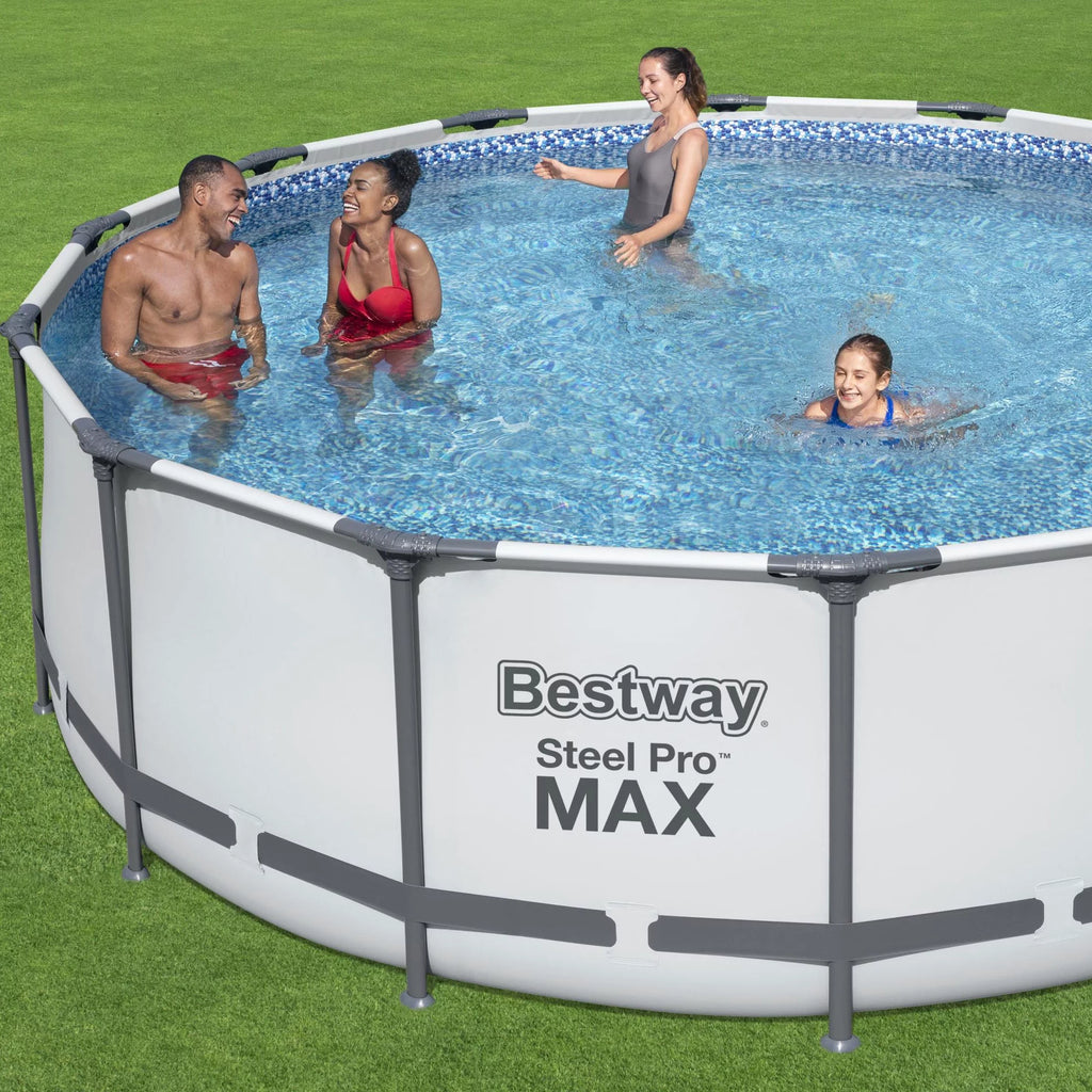 14' x 48" Round Above Ground Swimming Pool Set O12076