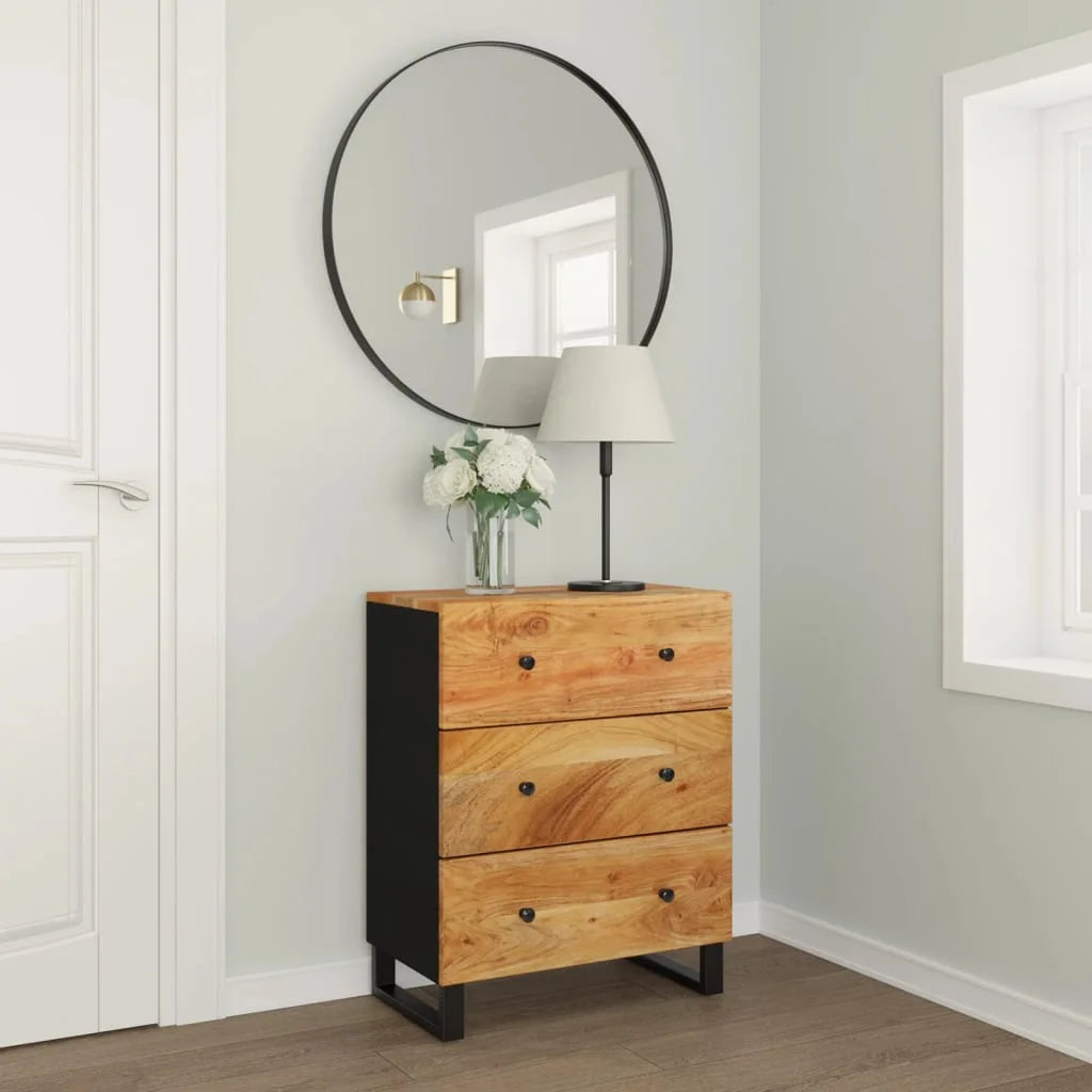 Solid Wood Acacia Sideboard V60837