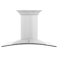 30 Island Mount Stainless Steel Range Hood with Built-in Speakers O15382