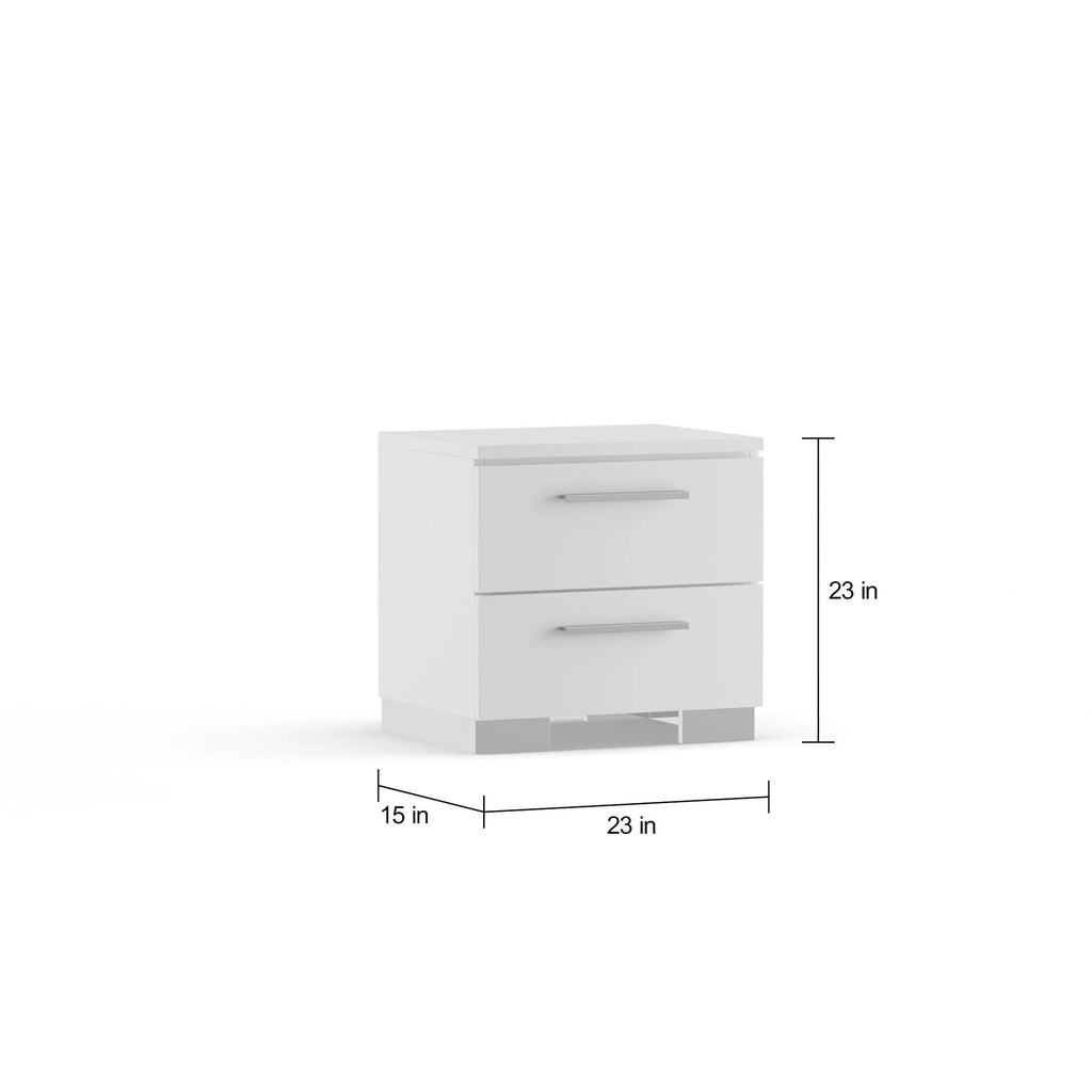 White 3-Piece Full Size Bedroom Set C3339