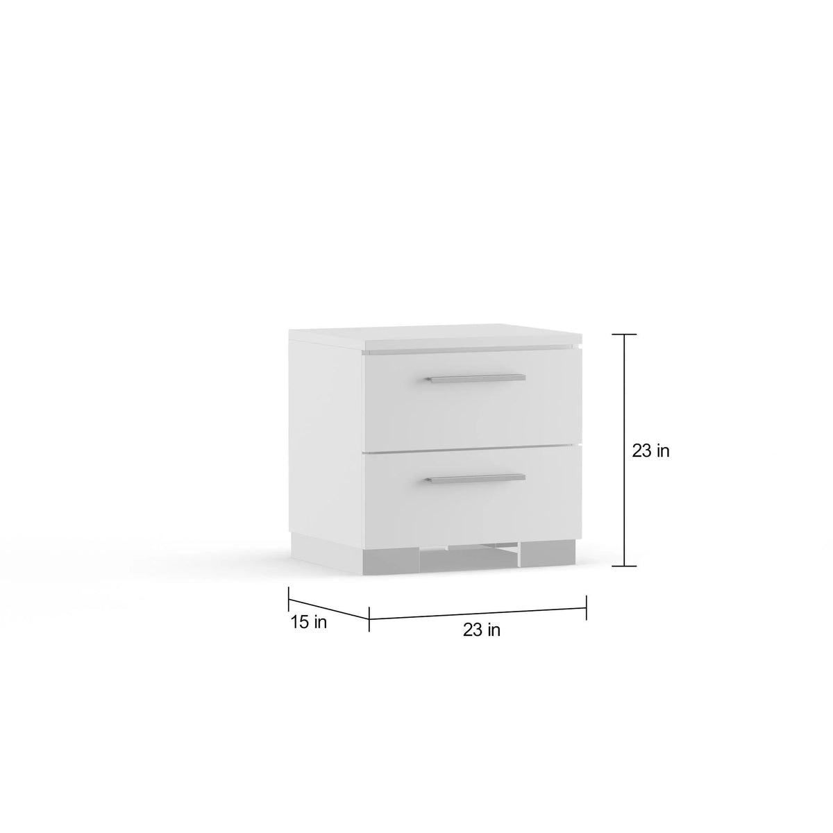 White 3-Piece Full Size Bedroom Set C3339