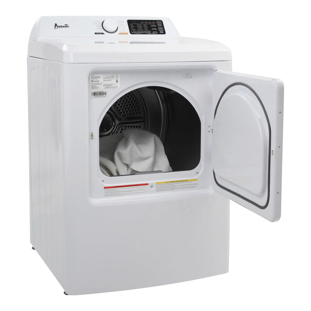 Front Load Gas Vented Clothes Dryer 7.0 Cu. ft. White W8298