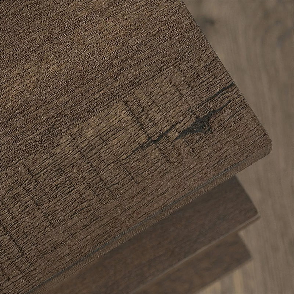 Console for TVs up to 42", Smoked Oak Finish K442