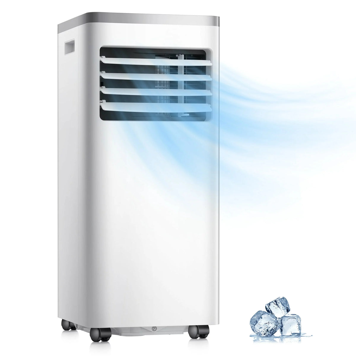 Portable Air Conditioner 5000BTU 8000 BTU ASHRAE Cools 250 Sq.Ft I1903