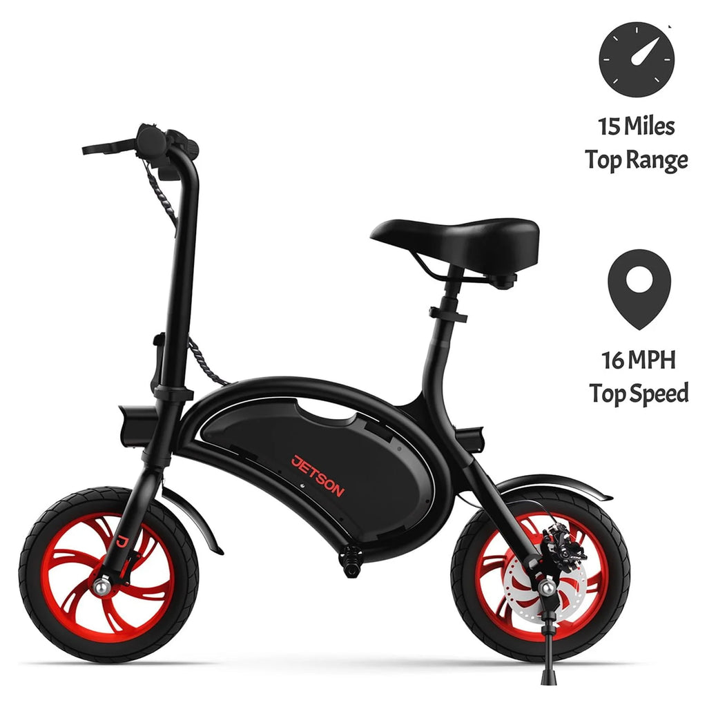 Folding Electric Ride-On with Twist Throttle, Black H483199