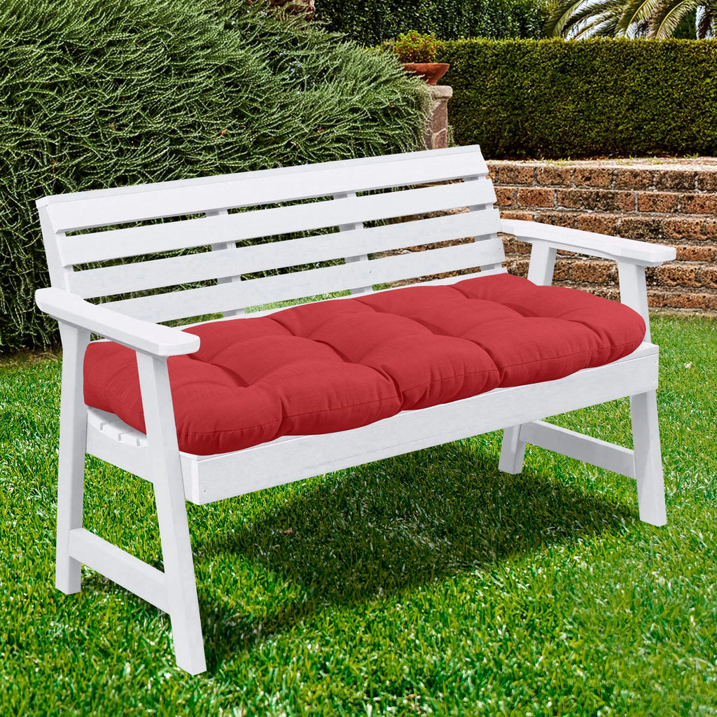 Red Outdoor Loveseat Cushion K3901