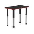 Black Granite Rectangular Desk S891