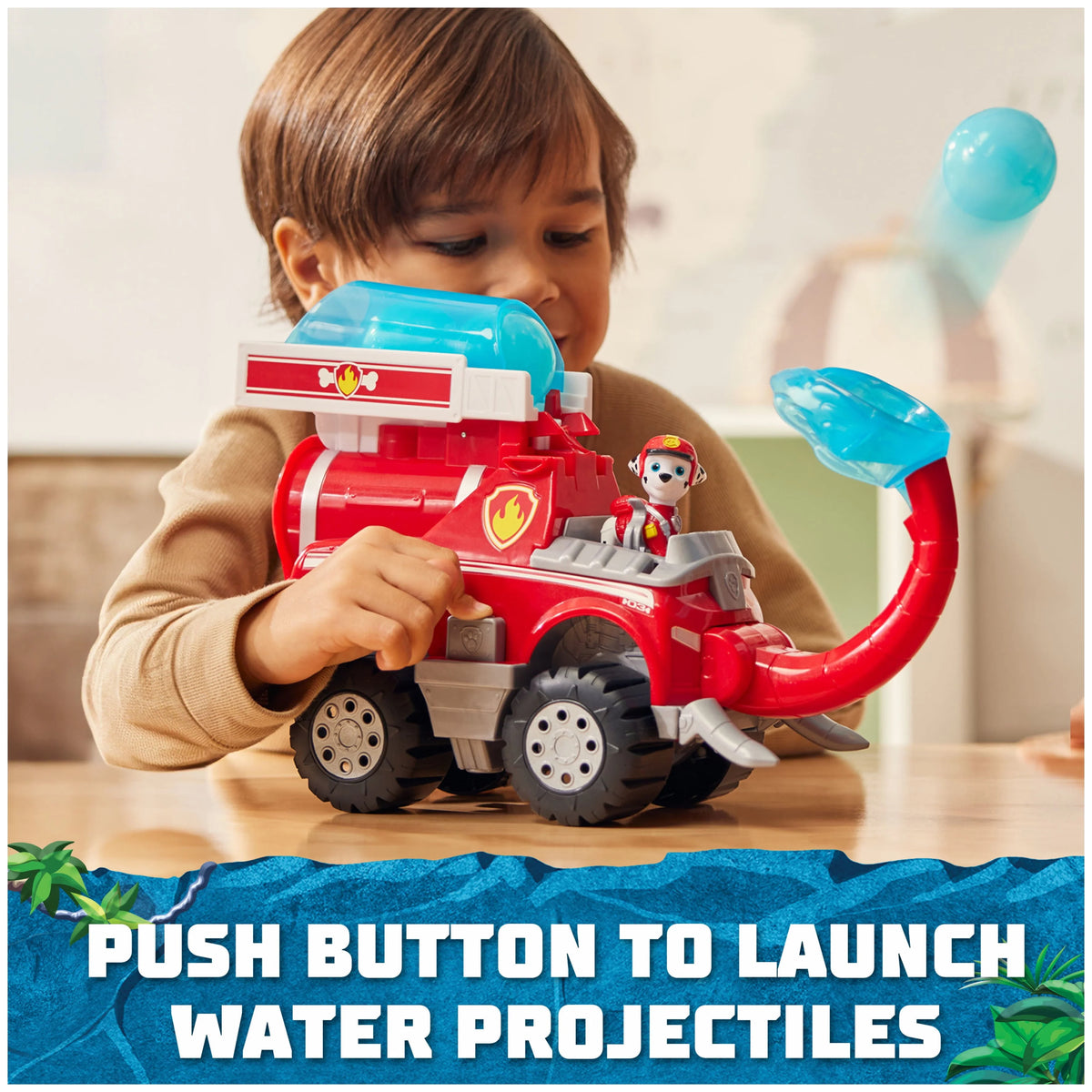 Elephant Firetruck with Figure X1260
