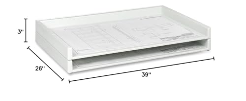 White Stack Tray M5630