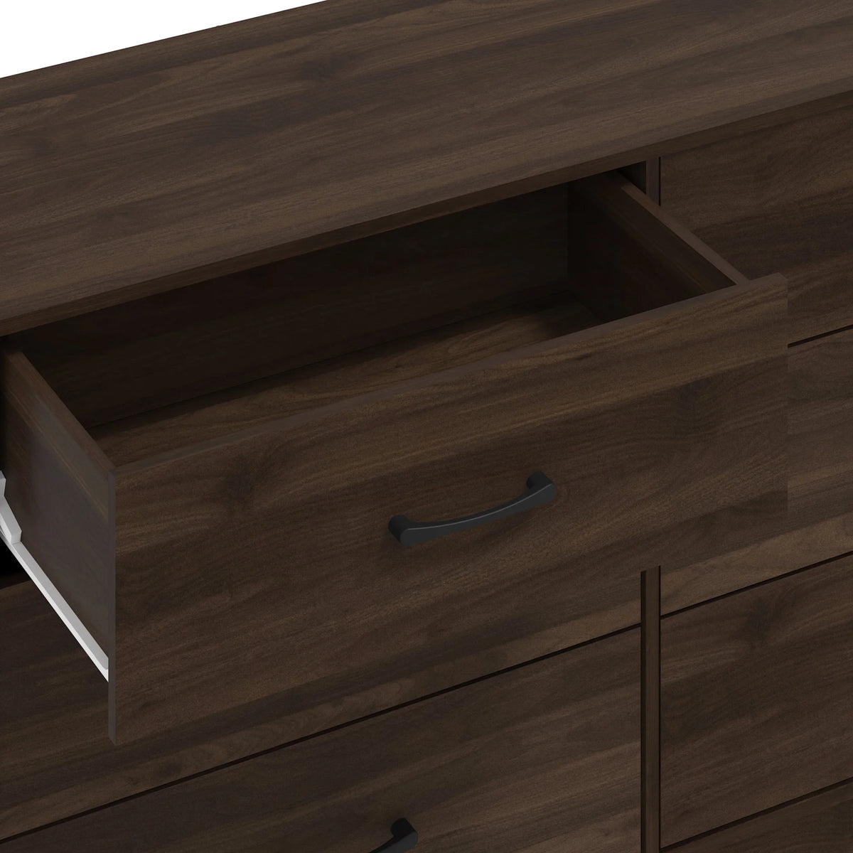 6 Drawer Dark Walnut Dresser R797325