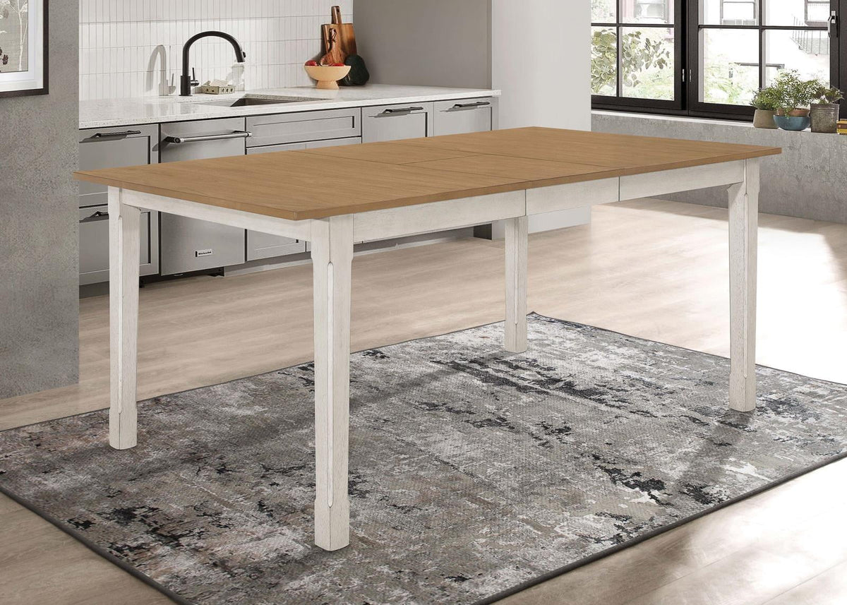 Rectangular Dining Table with Butterfly Leaf Z1623