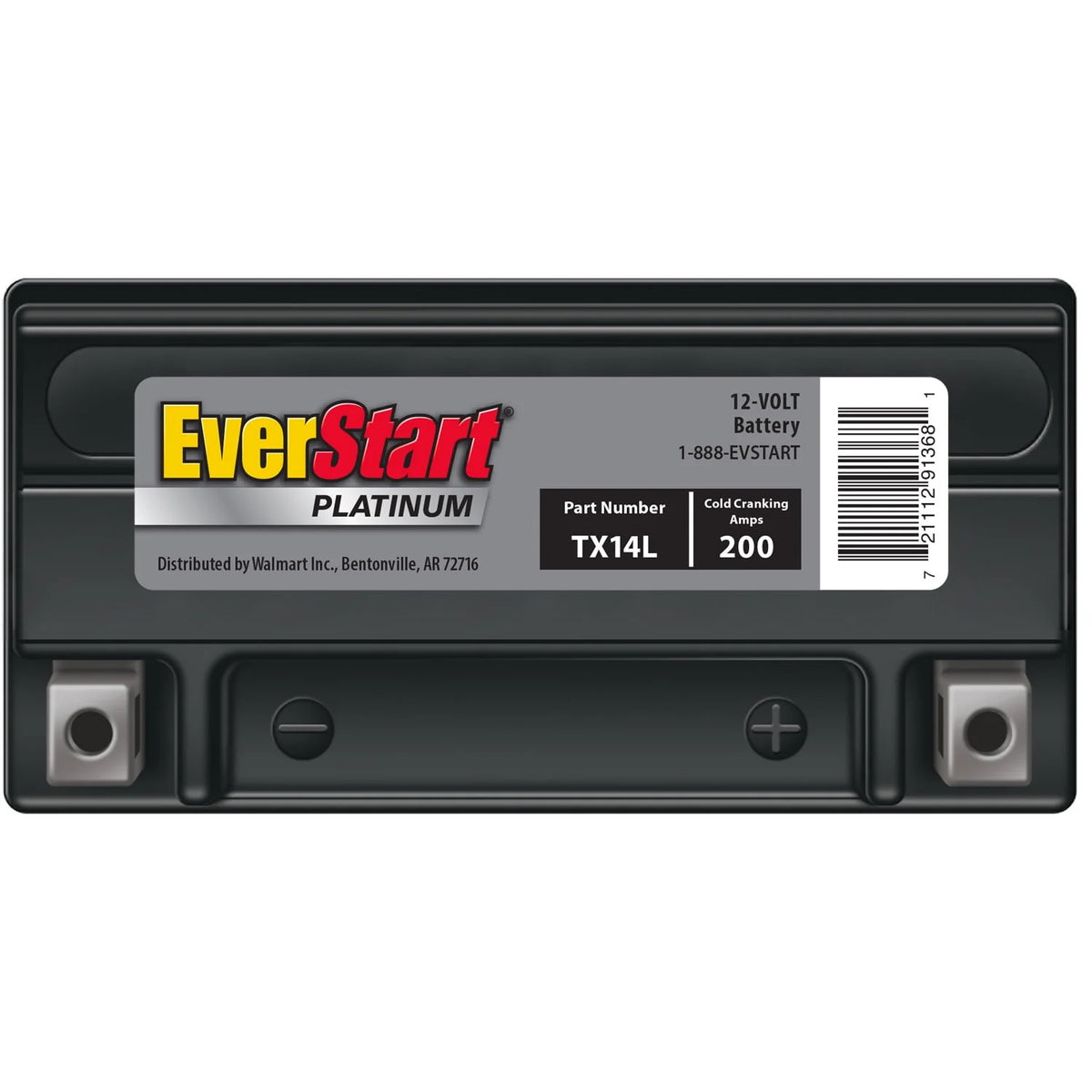 AGM Power Sport Battery Group Size TX14L 12 Volt 200 CCA Y76232