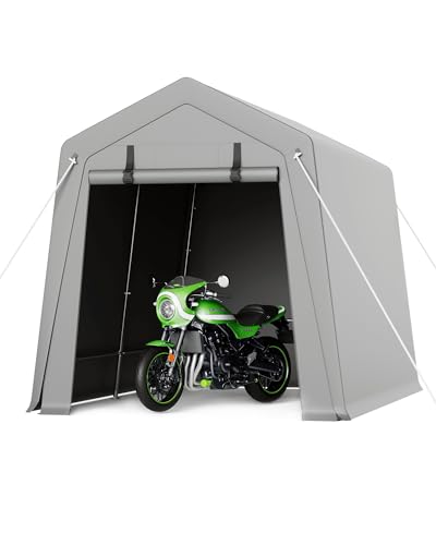 6x8 FT Waterproof Portable Storage Shed K583859
