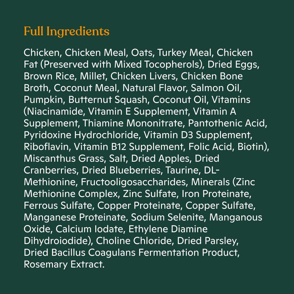 Chicken Liver & Bone Broth Dry Cat Food V619