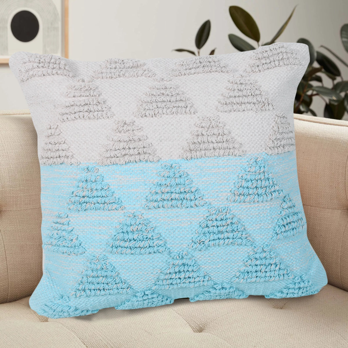 20" x 20" Cotton Throw Pillow X2320
