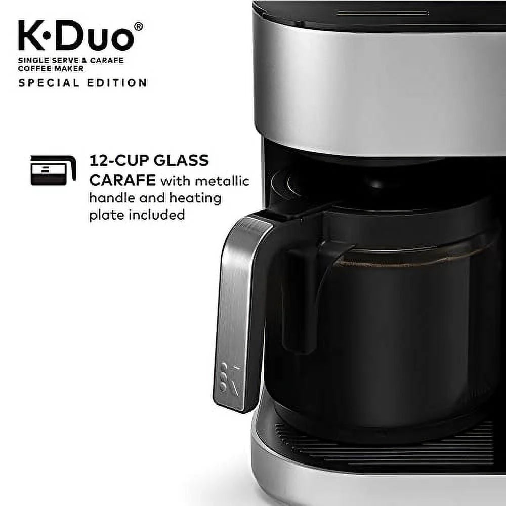 Single Serve K-Cup Pod & Carafe Coffee Maker F843