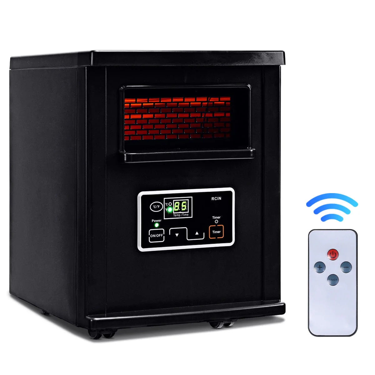 1500W Electric Infrared Quartz Space Heater Q980